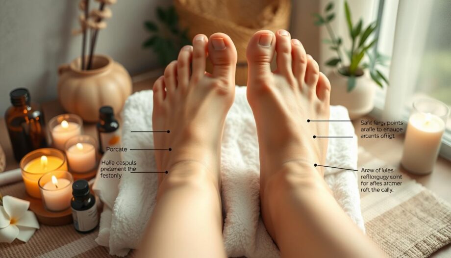 how to give foot massage reflexology