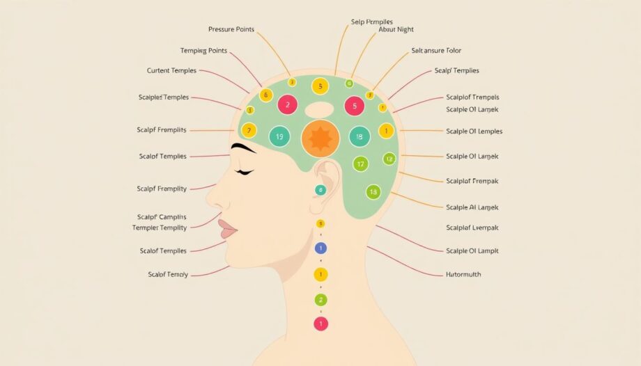 indian head massage pressure points